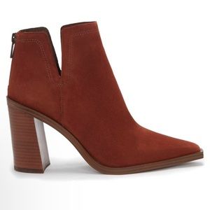 Vince Camuto leather upper Welland Bootie